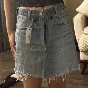 Denim skirt